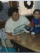 Amanda Francis Seguin in a meaningful moment