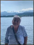 Constance May Minnick in a meaningful moment