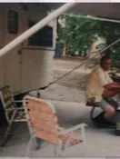 Donald Lee White in a meaningful moment