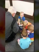 Don Bratton in a meaningful moment