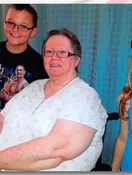 Donna Marie Fillmore in a meaningful moment