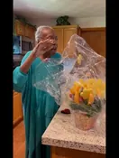 Edna Pearl Williams in a meaningful moment