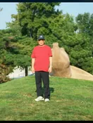 Edward Ching Liang in a meaningful moment