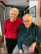 Evelyn Mae Ziegler in a meaningful moment