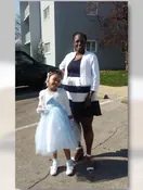 Heather Elaine King in a meaningful moment