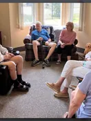 Memorial Photo in a meaningful moment