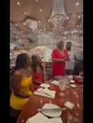 Jacqueline Laverne Mathews in a meaningful moment