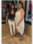 Justina Maria Goodall in a meaningful moment