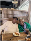 Lee Roy Parrott captured in a moment