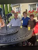 Mary Ann Callahan in a meaningful moment