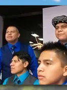 Omar Becerril Flores in a meaningful moment