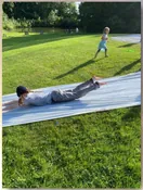 Pamela Sue Young in a meaningful moment