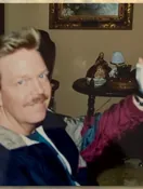 Peter Forsythe Davidson captured in a moment