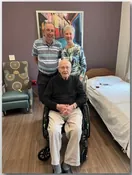 Memorial Photo in a meaningful moment