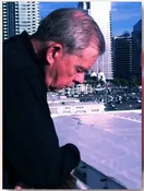 Thomas Gail Grabill in a meaningful moment