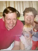 Thomas Gail Grabill in a meaningful moment